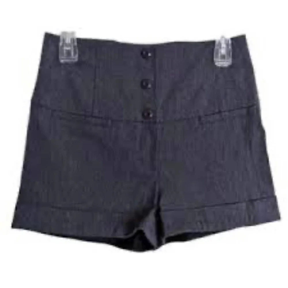 HAVE,High-Waisted,Button-Front Shorts, Excellent Condition, Size large
